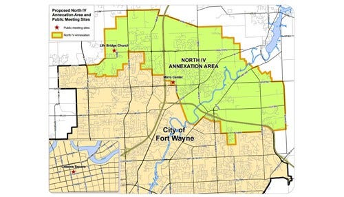 Fort Wayne Unveils Annexation Plan