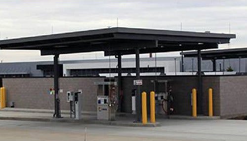 South Bend Showcasing CNG Filling Station
