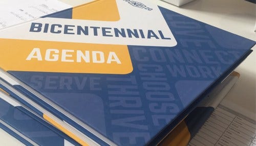 Officials Unveil Plan 2020 Bicentennial Agenda