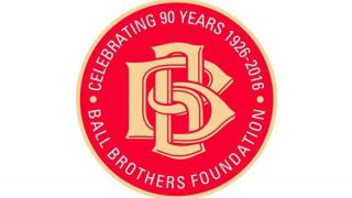 Ball Brothers Foundation 90th Anniversary Logo