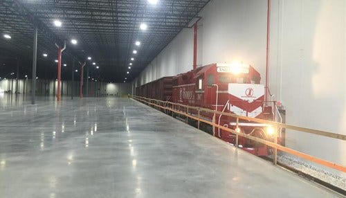 Rail-to-Truck Warehouse to Open in Indy
