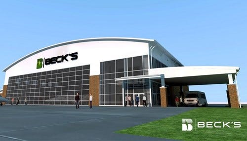 Beck’s to Open New Corporate Hangar
