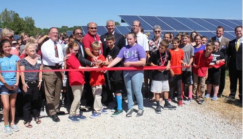 Ribbon Cut on Washington Solar Park