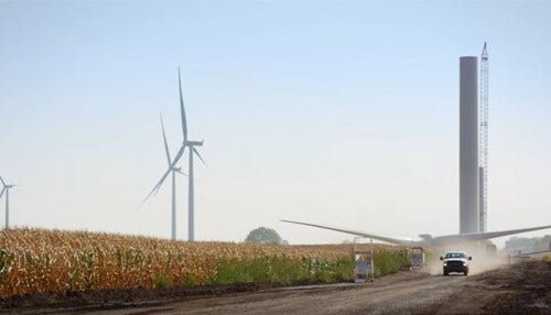 Benton County Wind Farm Earns Industry Award