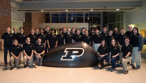 Purdue Hyperloop Team Heads to Pod Competition