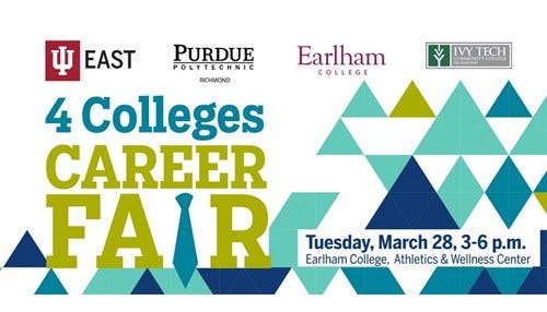 Earlham Hosting 4 Colleges Career Fair