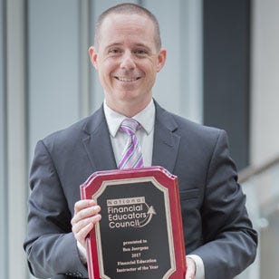 Joergens Named Financial Education Instructor of The Year