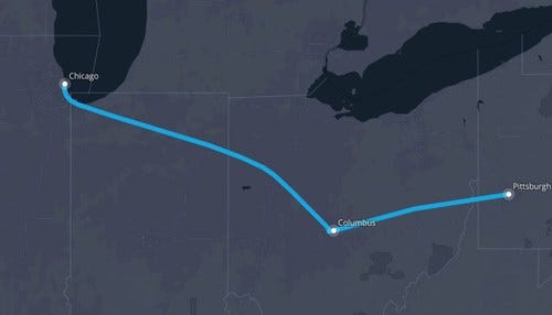 Proposed Hyperloop Route Would Run Through Indiana