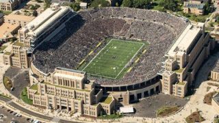 University of Notre Dame Stadium 112017
