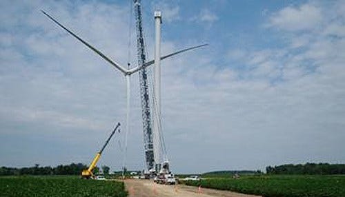 Commissioning Complete at $200M Wind Farm