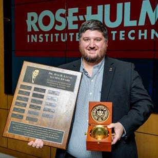 Martin Honored With Rose-Hulman Alumni Leadership Award