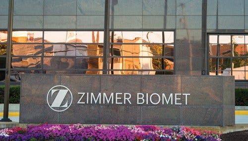 Zimmer Biomet Joins Federal Energy Effort