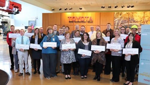 Toyota, Project Lead The Way Announce Grants