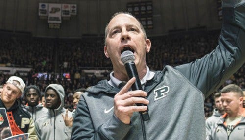 Brohm Signs Extension at Purdue