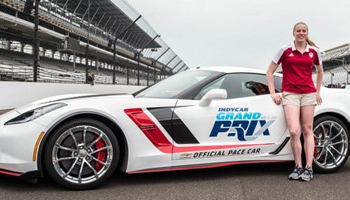 Olympian to Drive INDYCAR GP Pace Car
