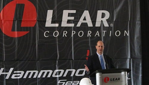 Lear Moves into $30M Factory in Hammond
