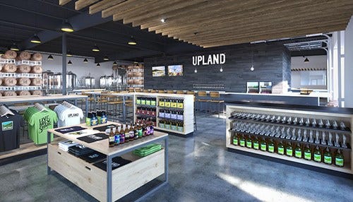 Upland Adding Fountain Square Brewery