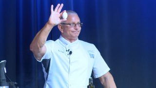 Celebrity Chef Stumps For Tech at Indiana IoT Lab
