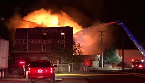 Fire Destroys Historic New Albany Building