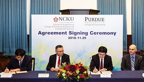 Purdue Partners With Taiwan University on Engineering