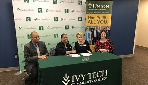Ivy Tech Signs New Transfer Agreement
