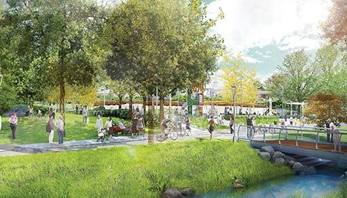 Greenwood Mayor Unveils Old City Park Designs