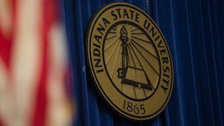 Indiana State University Sign