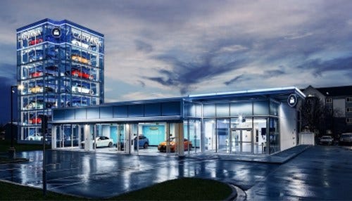 Carvana Opening Greenfield Facility