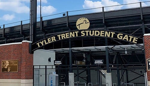 Purdue Unveils Tyler Trent Memorial, Scholarship