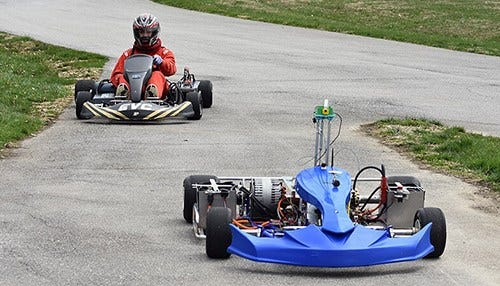 Autonomous Kart Racing Returns to IMS