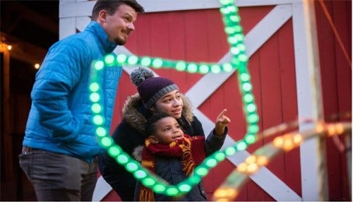 Light Show Gets New Home for the Holidays