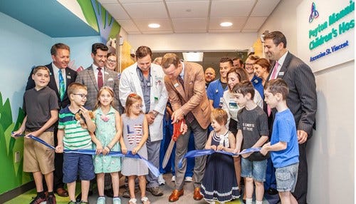 Peyton Manning Helps Open New Pediatric ER