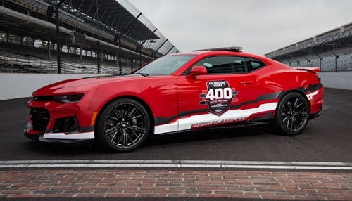 Team Owner to Pilot Pace Car at IMS