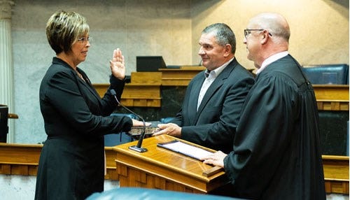 New State Senator Takes Oath