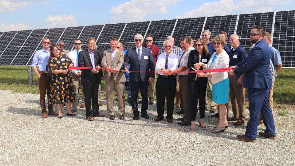Tipton Celebrates New Solar Park