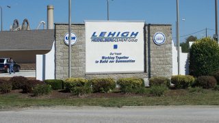 Lehigh Hanson Sign Large