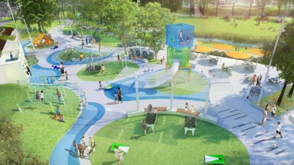 Greenwood Officials Detail Plans for Old City Park