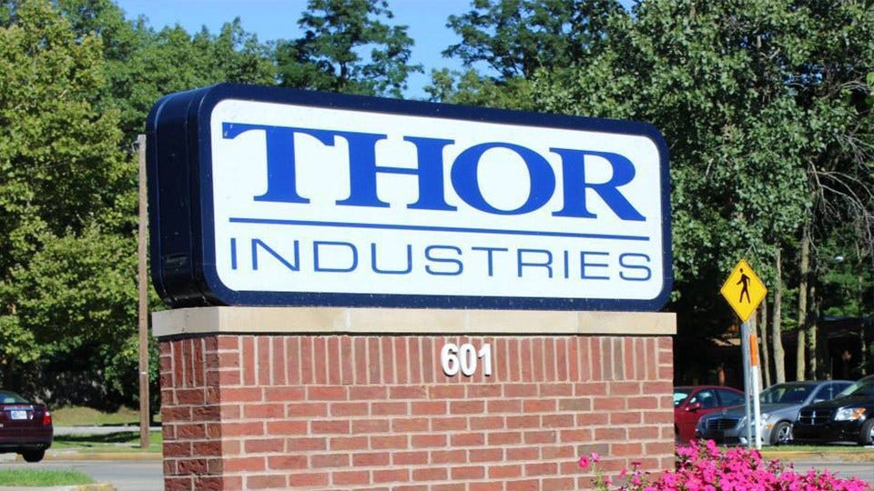 Thor Industries Buys Luxury RV Manufacturer