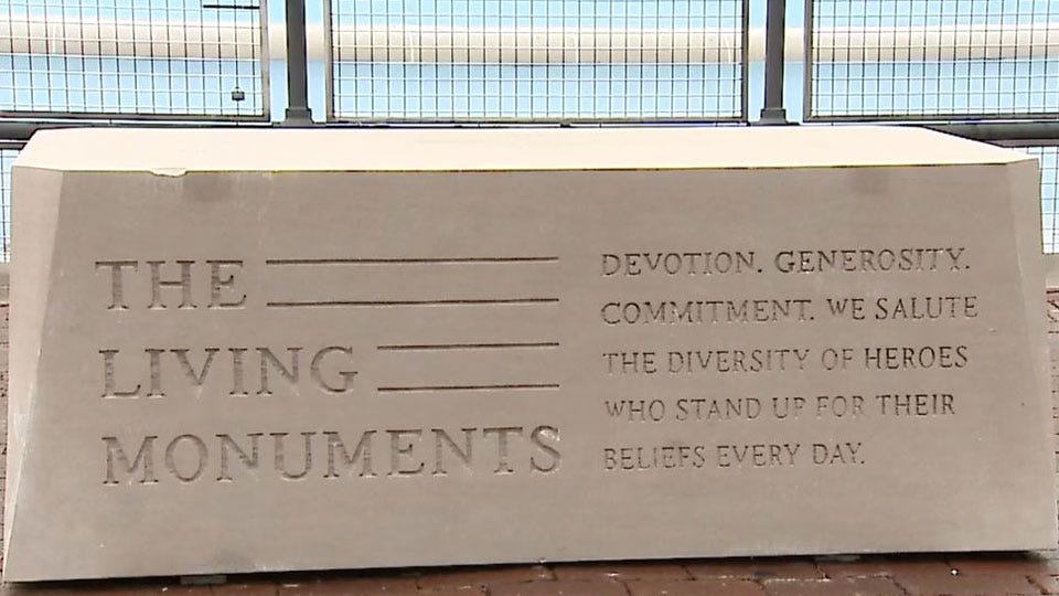 The Living Monuments to be Officially Dedicated