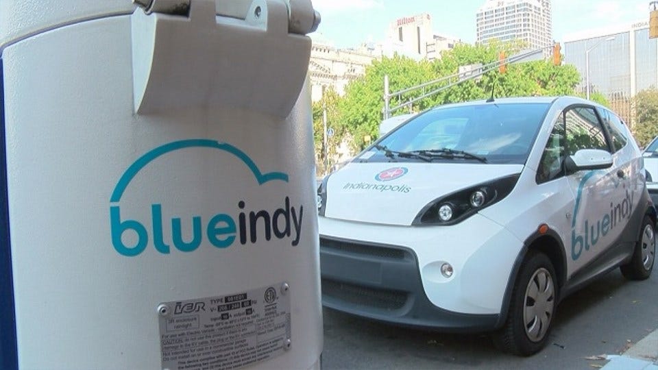 Indy Still Deciding on Future of BlueIndy Sites