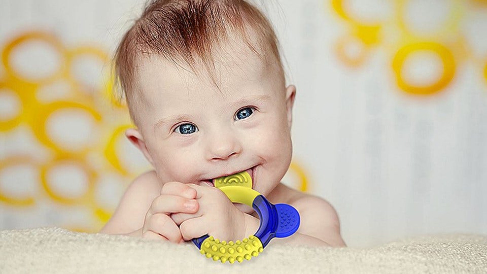 Teether Helps Infants with Down Syndrome