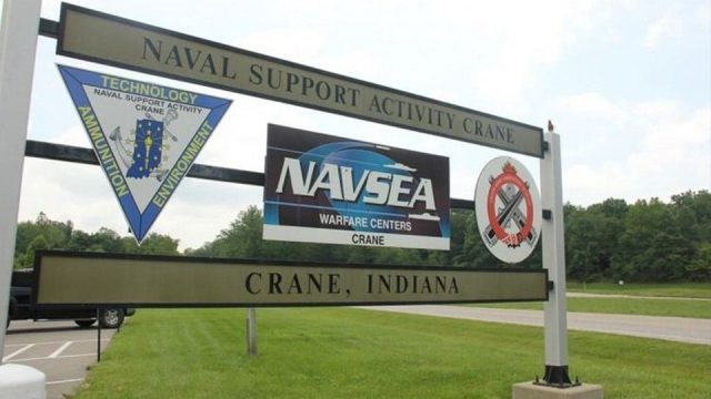 Naval Support Activity Crane Sign 2