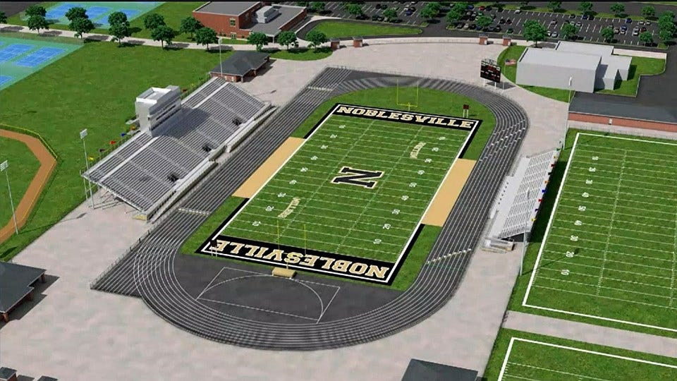 New Stadium for Noblesville High School