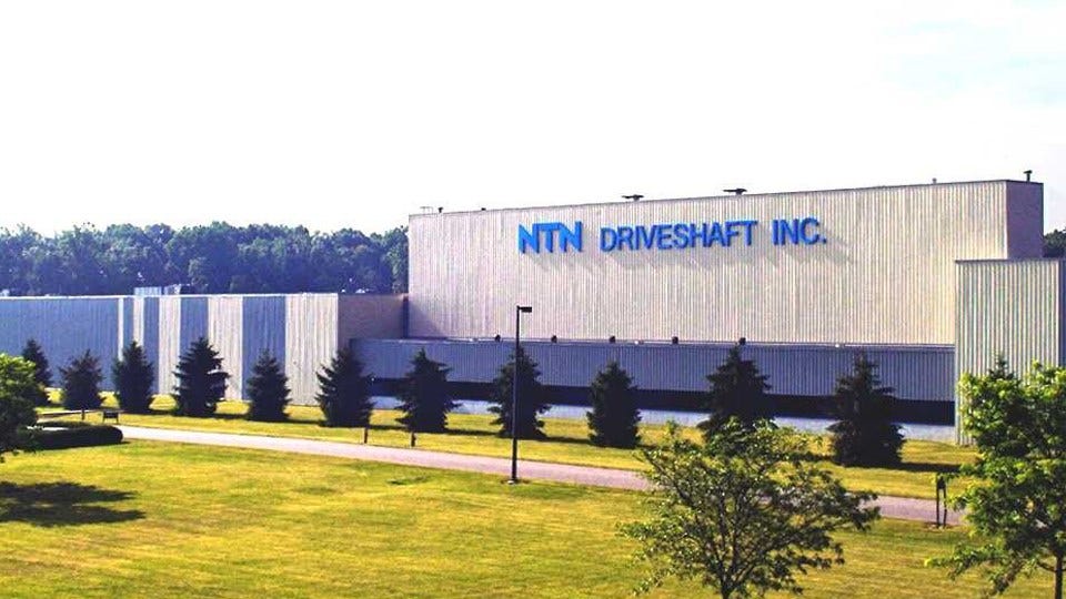 NTN Driveshaft to Invest $58M, Add Jobs at Anderson Plant