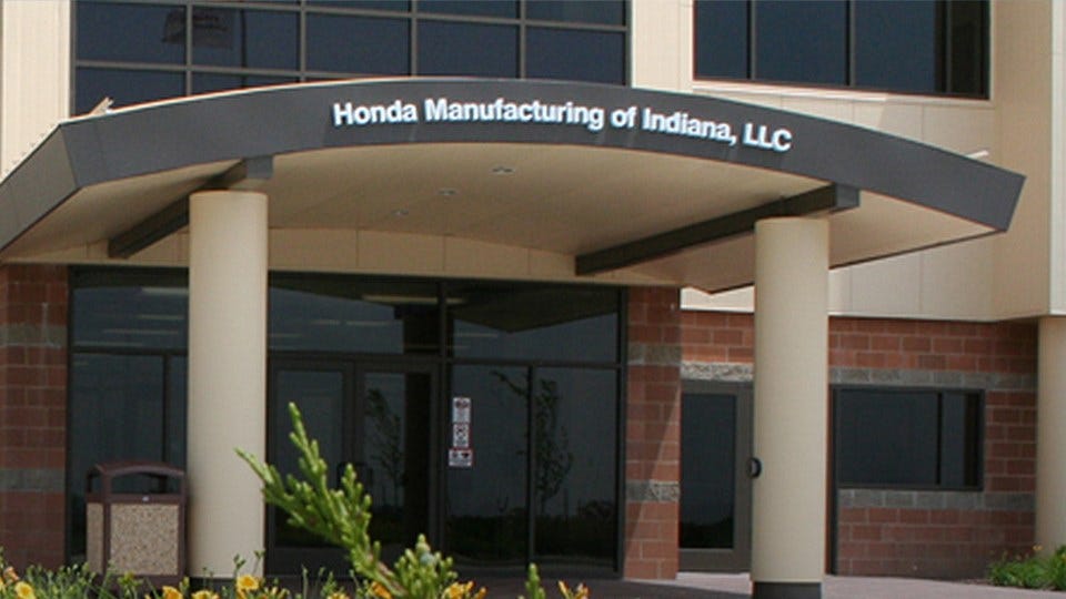 Honda to Detail Investment in Greensburg Plant