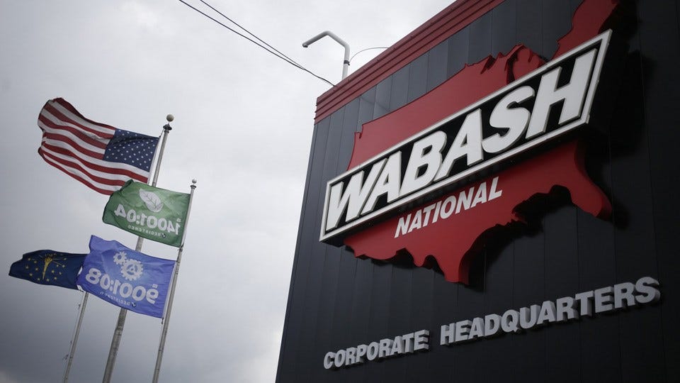 Wabash National to Idle Production, Furlough Employees
