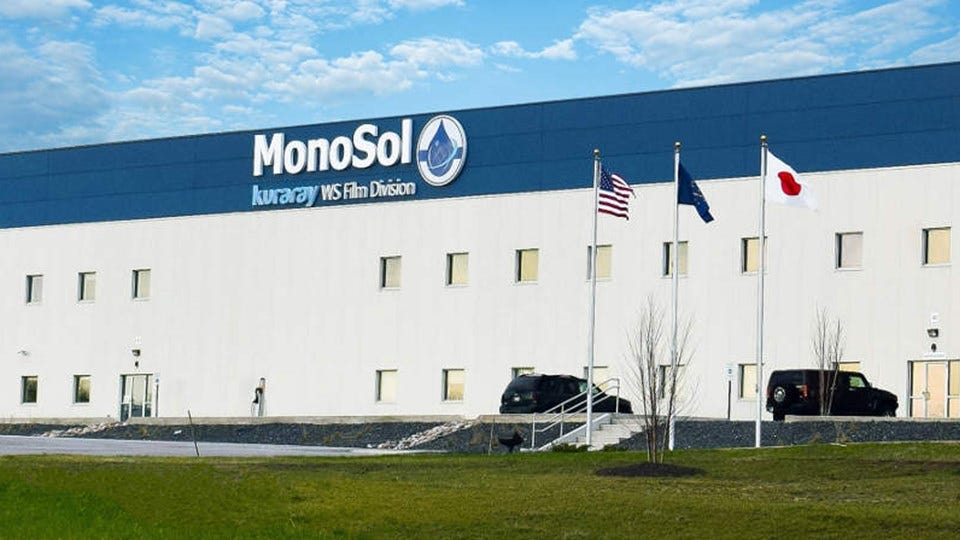 MonoSol CEO Says Demand ‘Soaring’ for Dissolvable Products