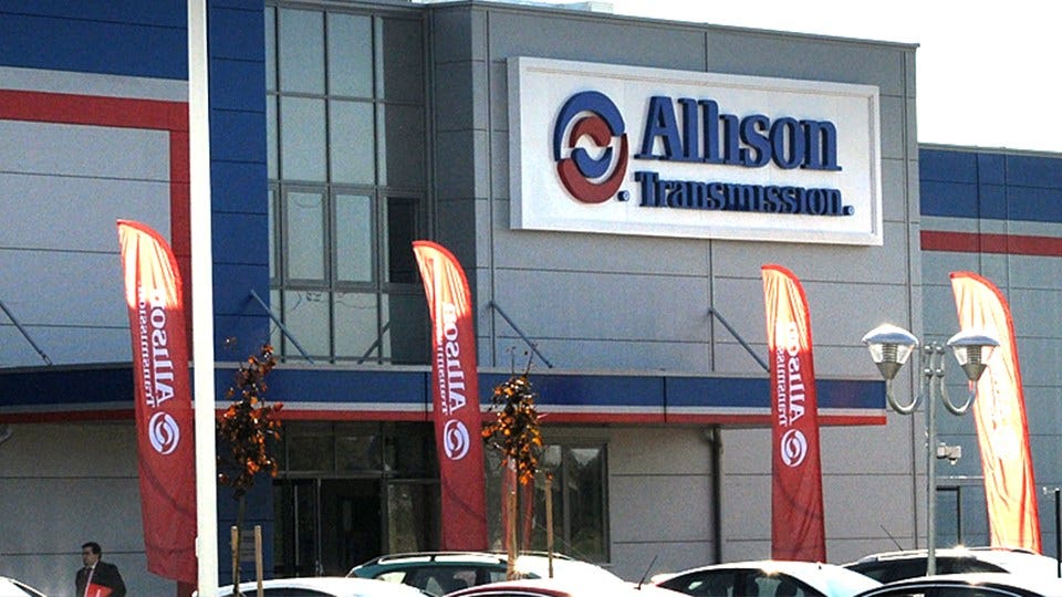 Allison Transmission Awarded Army Contract