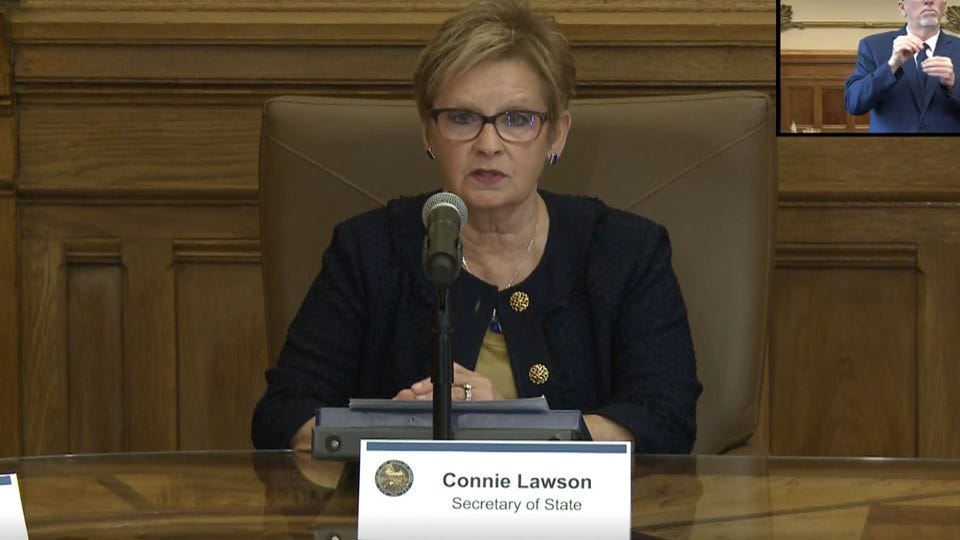 Connie Lawson to Resign as Secretary of State