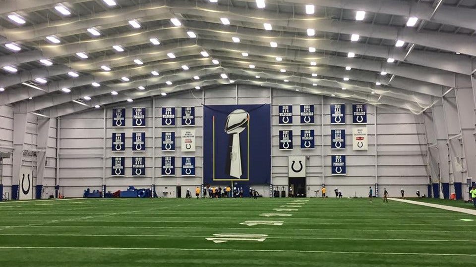 Colts Move Training Camp to Home Complex